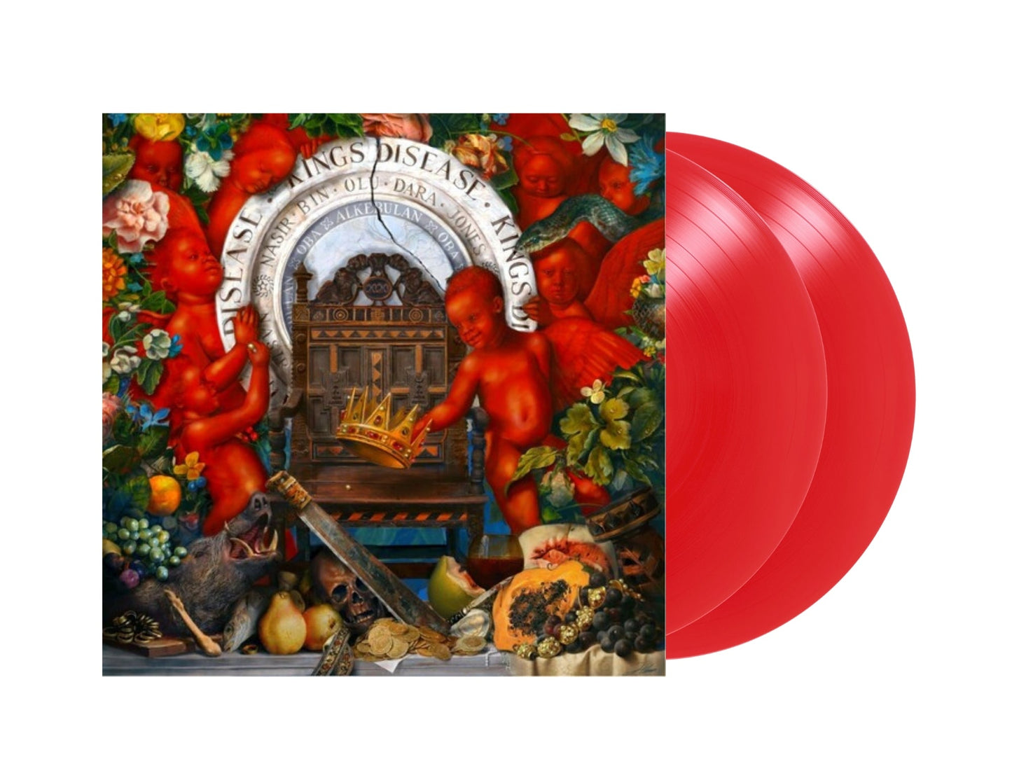 Nas - King's Disease (Limited Edition Red Colored Double Vinyl)
