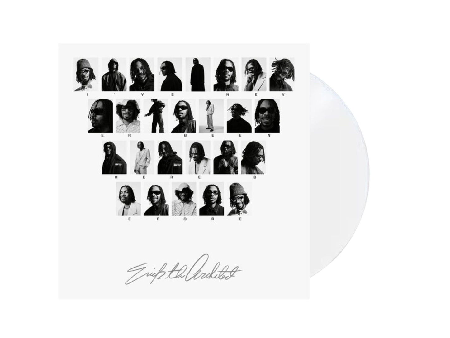 Erick the Architect - I've Never Been Here Before (Limited Edition White Colored Vinyl)