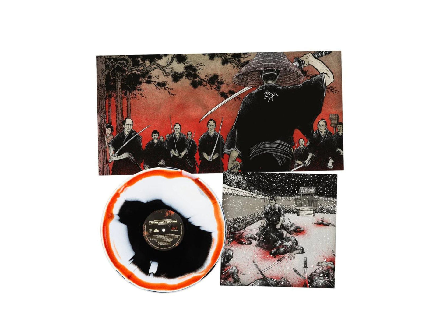 The Sword Of Doom - Soundtrack (Black, Bone & Blood Swirl Colored Vinyl, 180 gram)