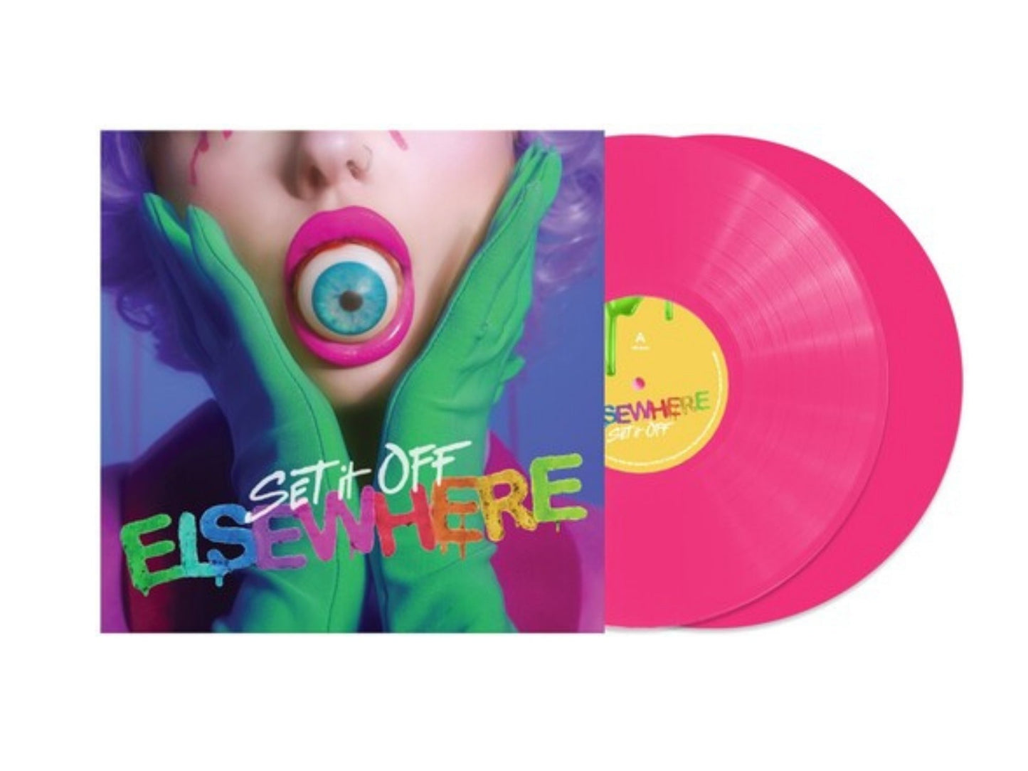 Set It Off - Elsewhere (Limited Edition Pink Colored Double Vinyl)