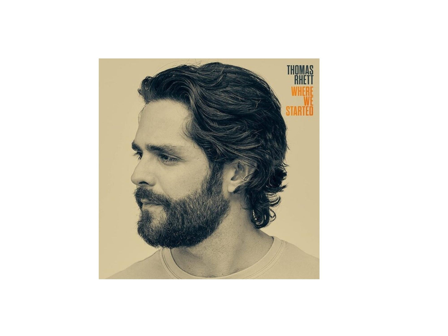 Thomas Rhett - Where We Started (Limited Edition Black w/ Gold Swirl Colored Double Vinyl)