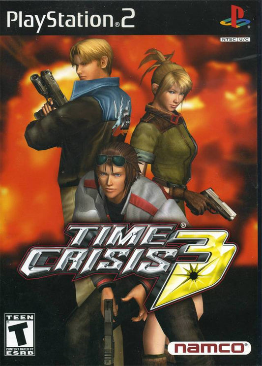 Time Crisis 3 w/ Gun (Playstation 2)