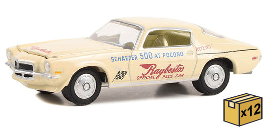 Greenlight 30397-CASE 1/64 Scale 1971 Schaefer 500 at Pocono Raybestos Official Pace