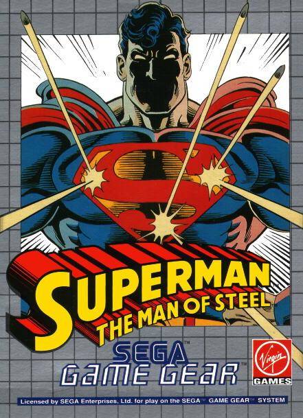 Superman Man of Steel (Sega Game Gear)