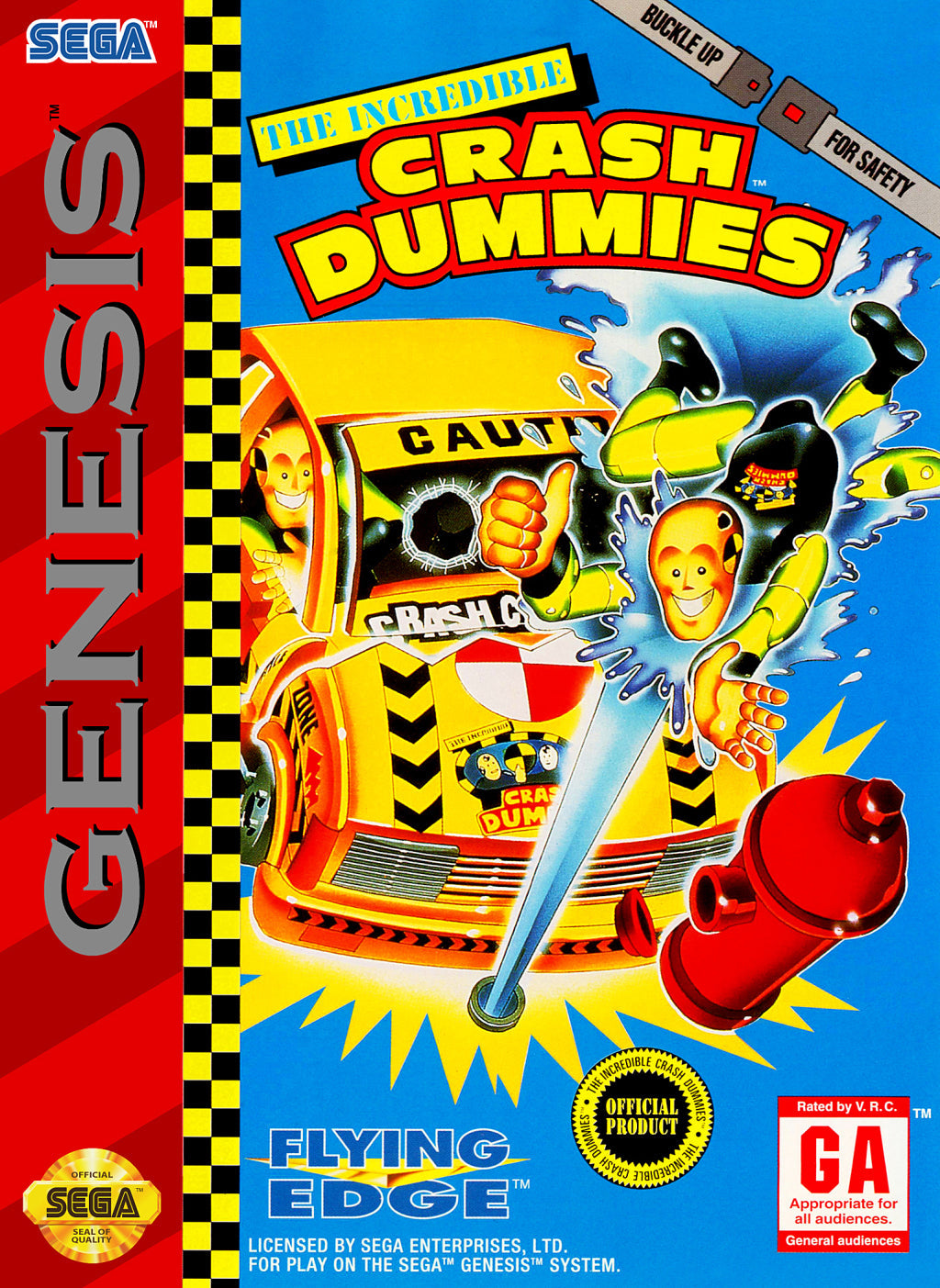 The Incredible Crash Dummies (Sega Genesis)