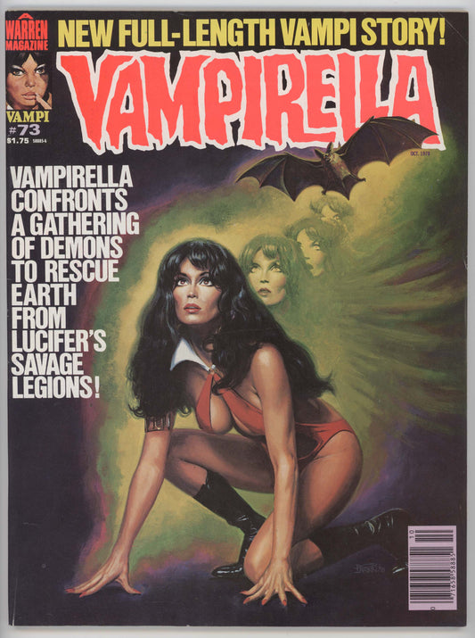 Vampirella 73 Warren 1978 FN VF Bob Larkin GGA Magazine
