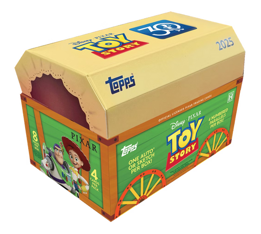 30 Years Of Toy Story 2025 Topps Crystal Pixar Hobby Box (05/06/2026)