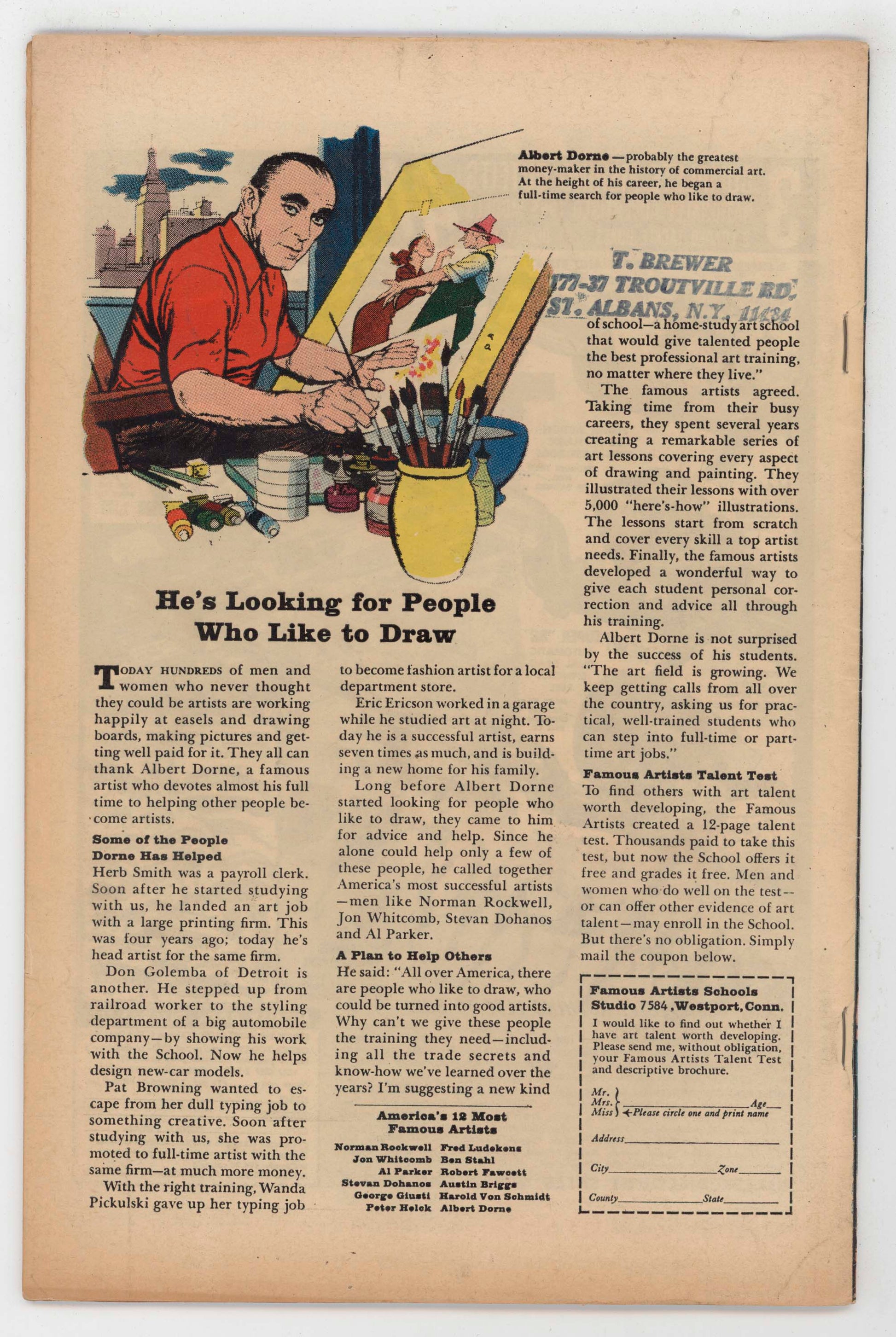 Tales To Astonish 70 Marvel 1965 FN 1st Namor Sub-Mariner Hulk Leader - Golden Apple Comics