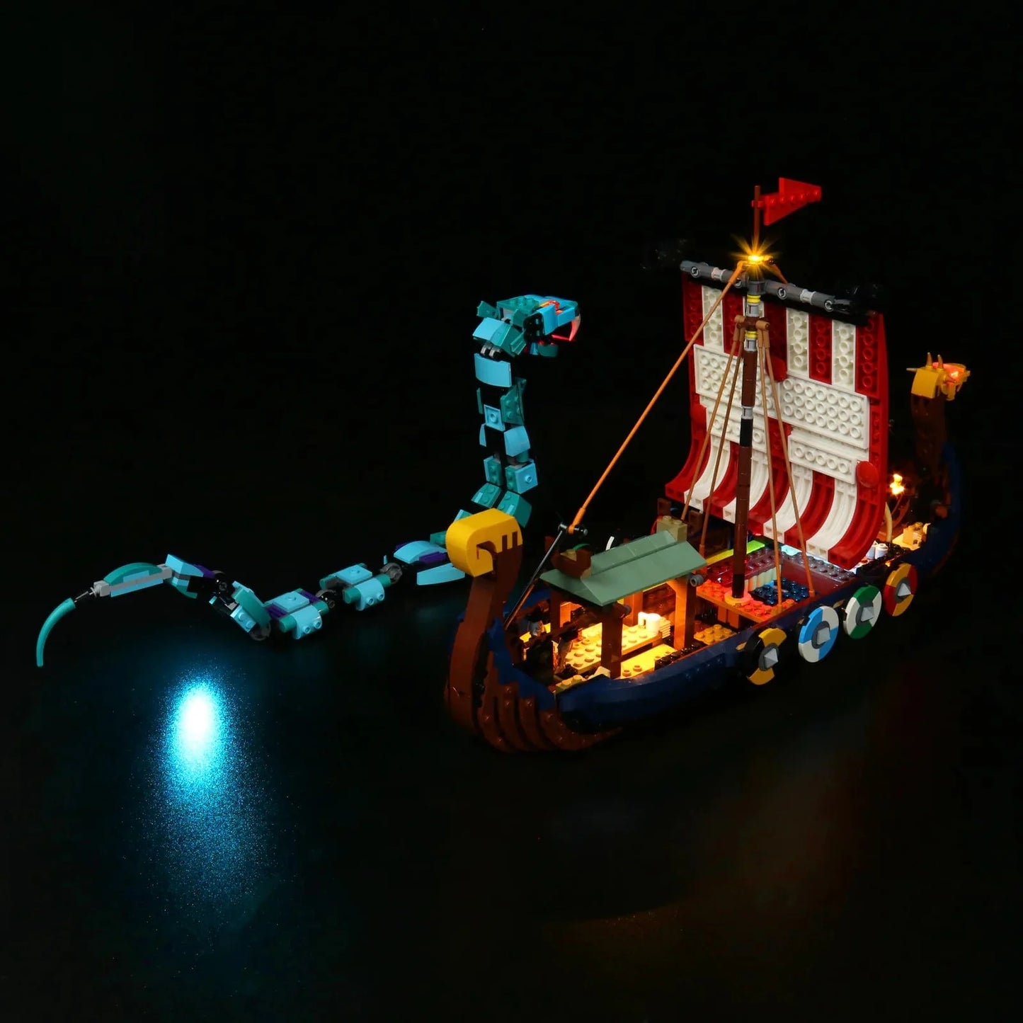 LEGO Viking Ship and the Midgard Serpent #31132 Light Kit