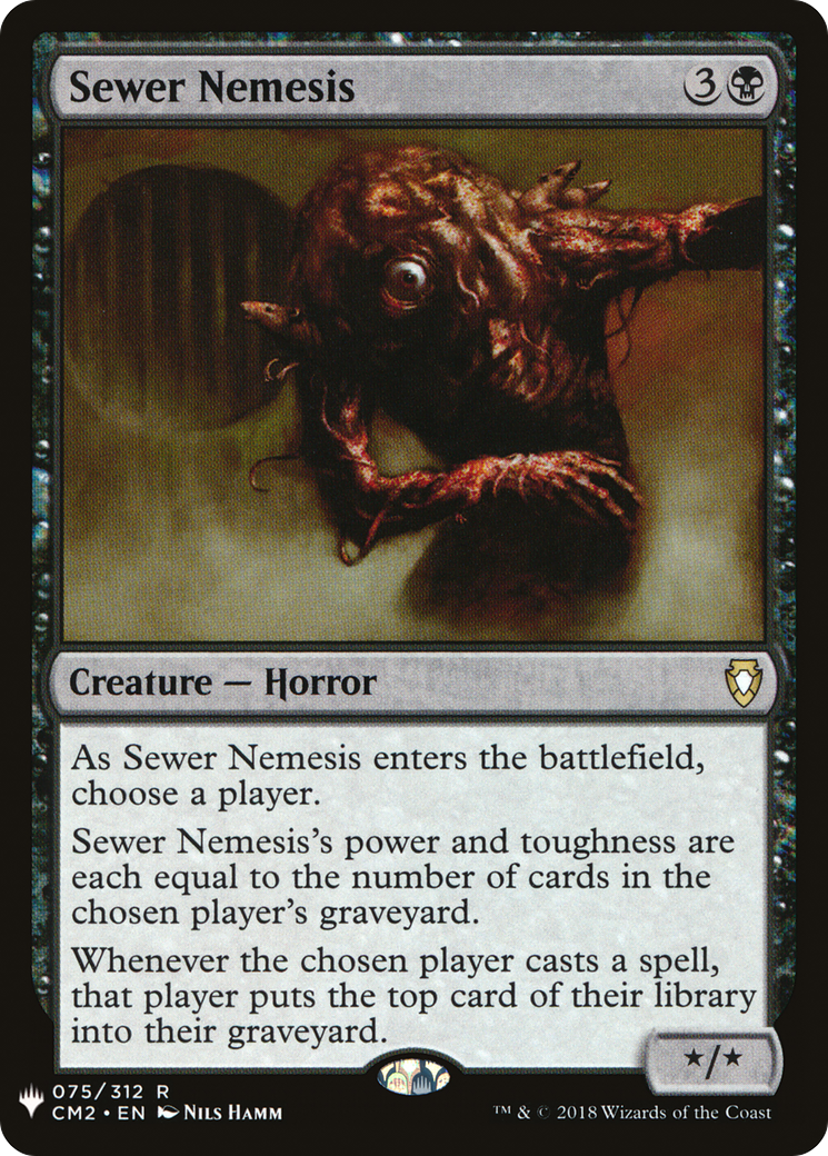 Sewer Nemesis (LIST-CM2-75) - The List