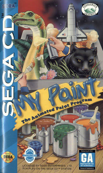 My Paint Animated Paint Program (Sega CD)