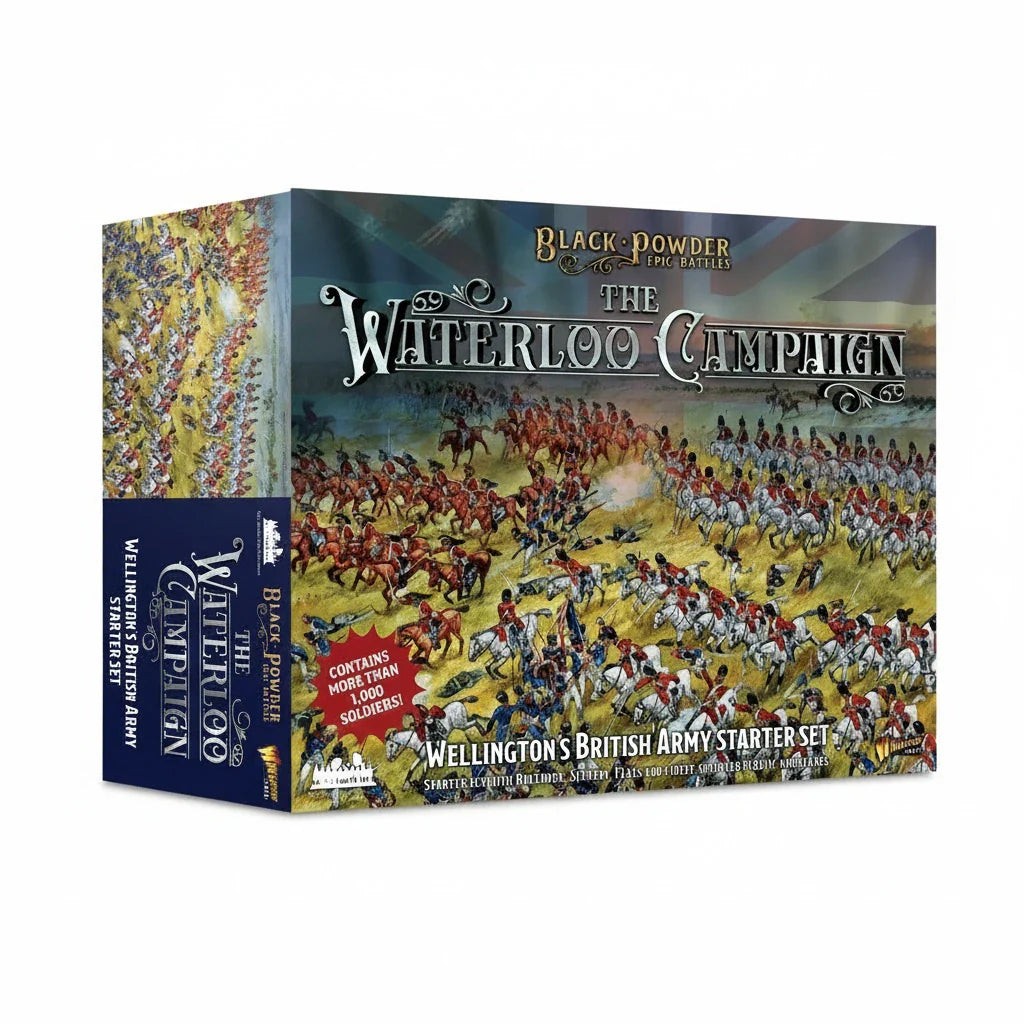 Black Powder Epic Battles: the Waterloo Campaign - Wellington's British Army Starter Set - Golden Apple Comics