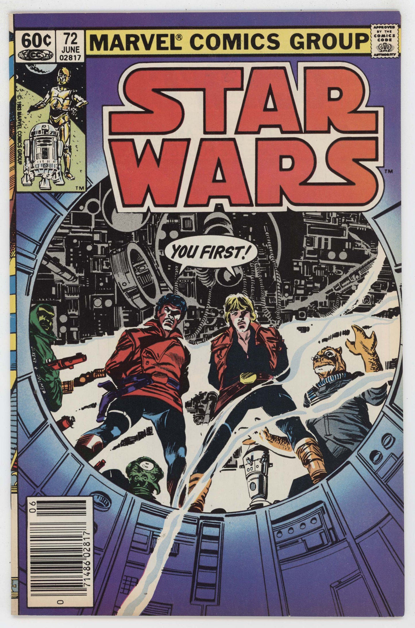 Star Wars 72 Marvel 1983 VF Luke Skywalker Lando Calrissian IG-88