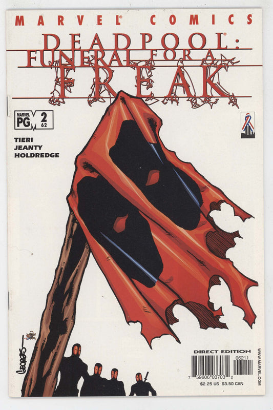 Deadpool 62 Marvel 2002 NM Funeral For A Freak Frank Tieri