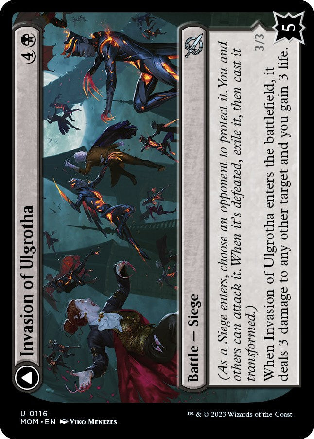 Invasion of Ulgrotha // Grandmother Ravi Sengir (MOM-116) - March of the Machine Foil