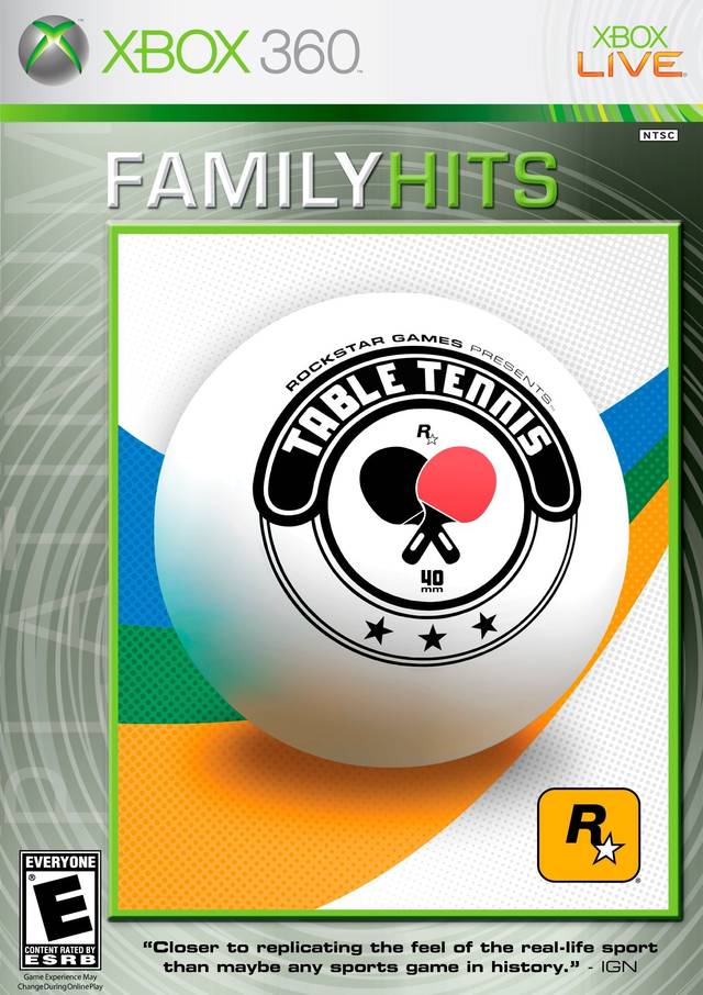 Rockstar Games presents Table Tennis (Family Hits) (Xbox 360)