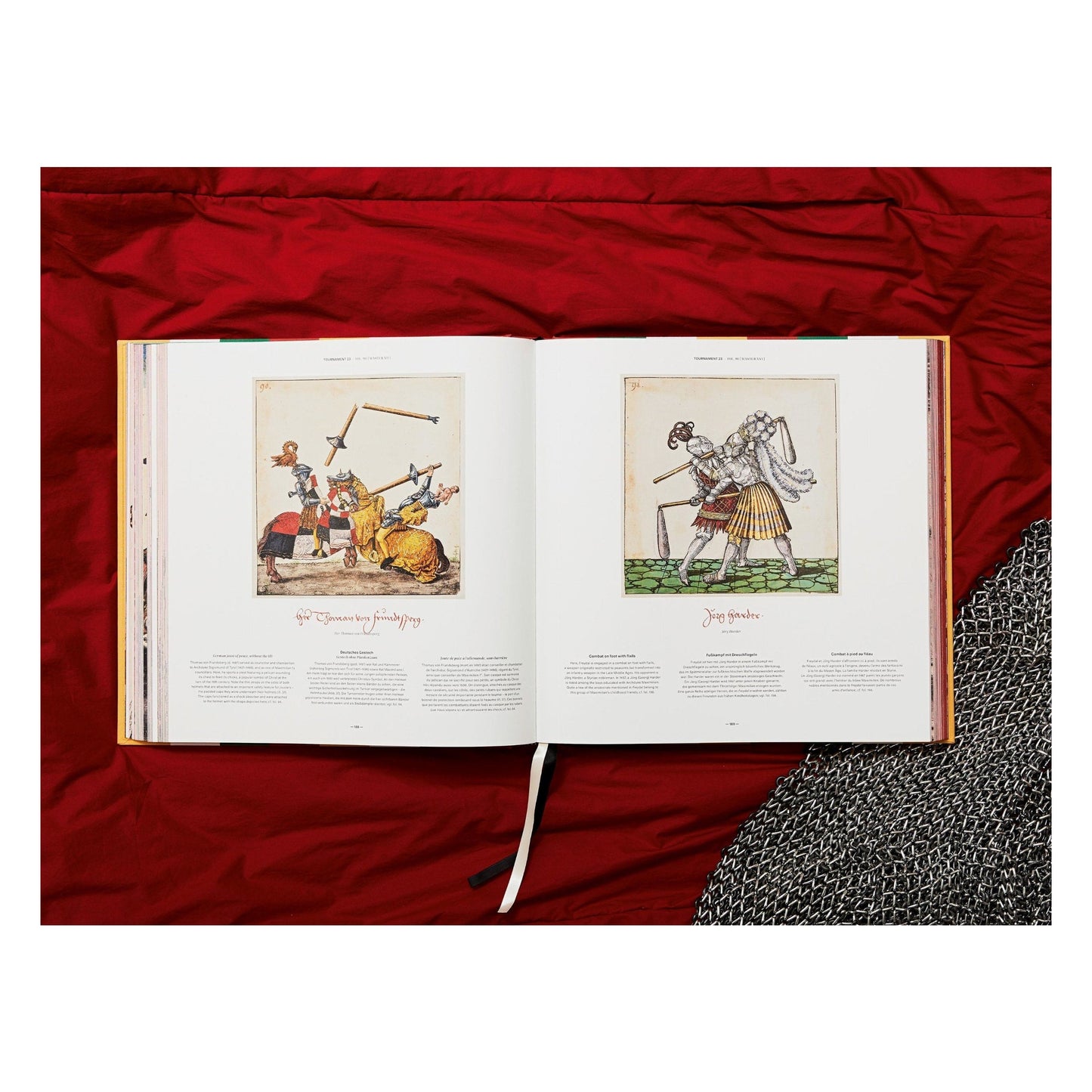 Freydal. Medieval Games. The Book of Tournaments of Emperor Maximilian I (German, French, English)