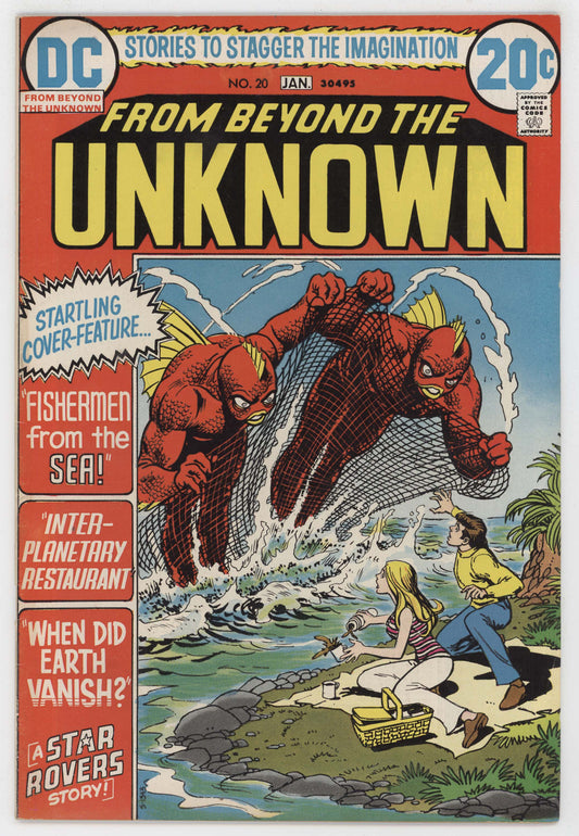 From Beyond The Unknown 20 DC 1973 VF Nick Cardy Fishermen