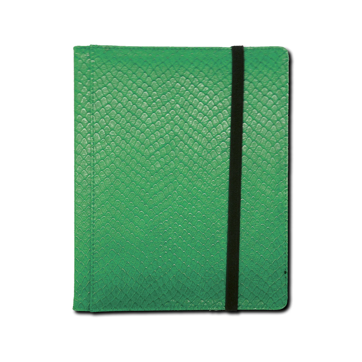 4 Pocket Dragon Hide Green Binder