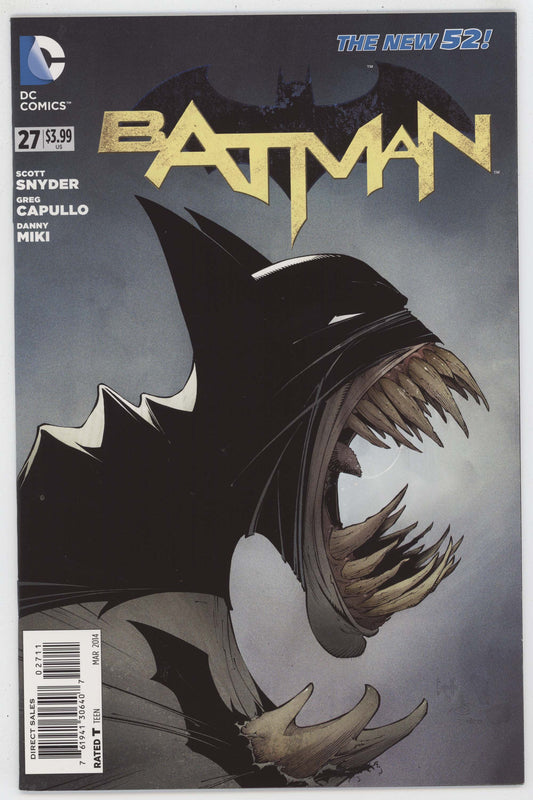 Batman 27 A DC 2014 New 52 Scott Snyder Greg Capullo