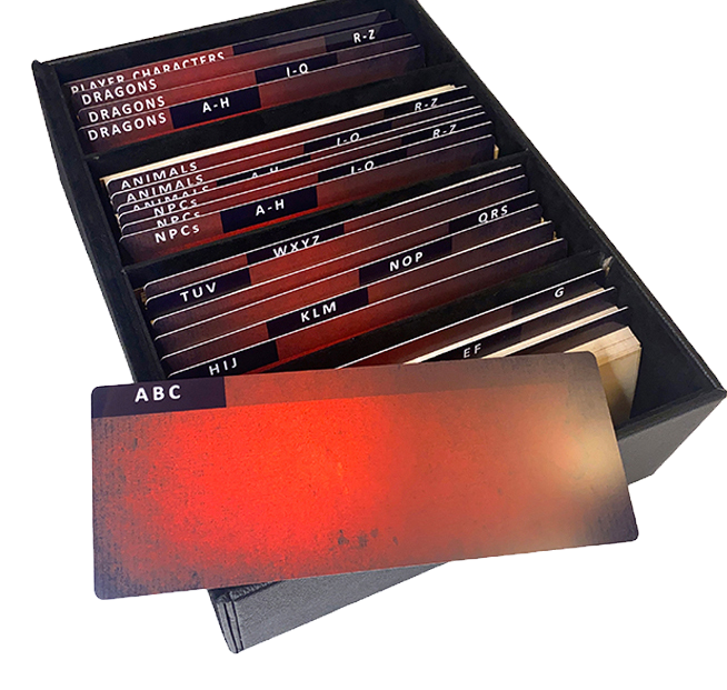 Stat Trackers: Giant File Box - Golden Apple Comics