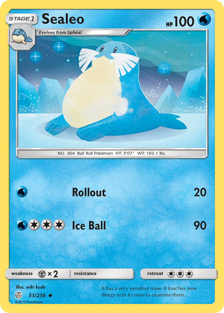 Sealeo (51/236) [Sun & Moon: Cosmic Eclipse]