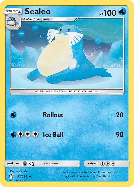 Sealeo (51/236) [Sun & Moon: Cosmic Eclipse]