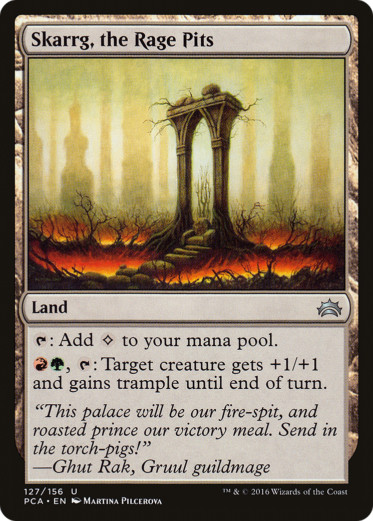 Skarrg, the Rage Pits (PCA-127) - Planechase Anthology