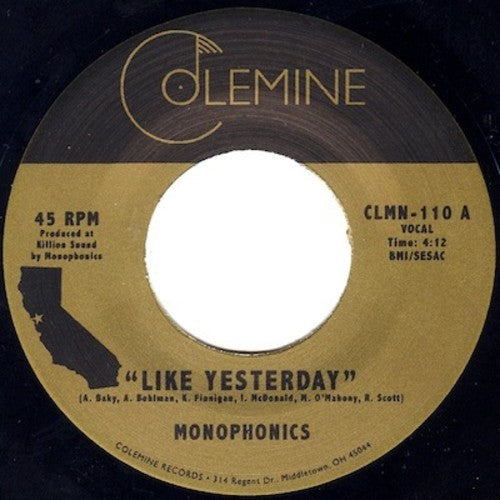 Like Yesterday [7" Vinyl]