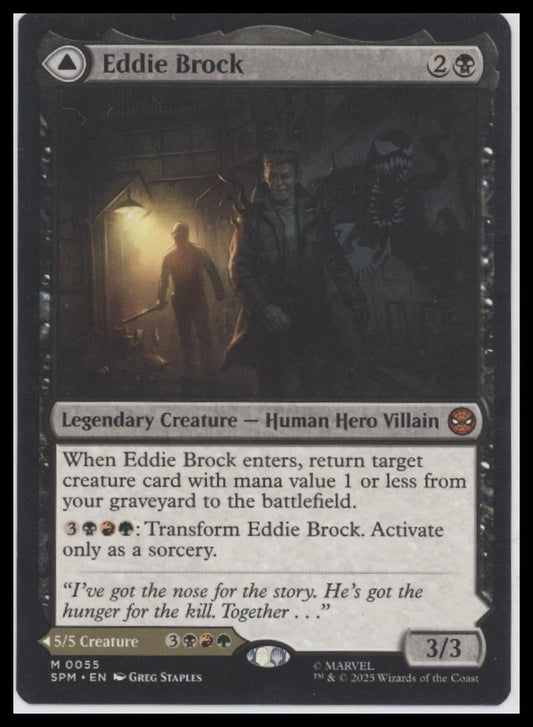 Eddie Brock Marvel's Spider-Man #55