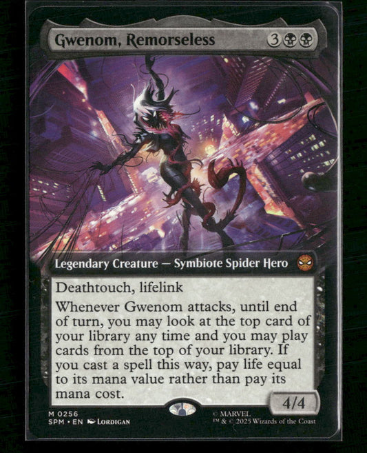 Gwenom, Remorseless (Extended Art) Marvel's Spider-Man #256