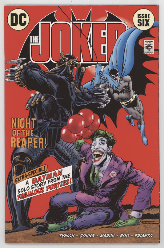 Joker 6 DC 2021 NM Neal Adams Batman 237 Homage Variant
