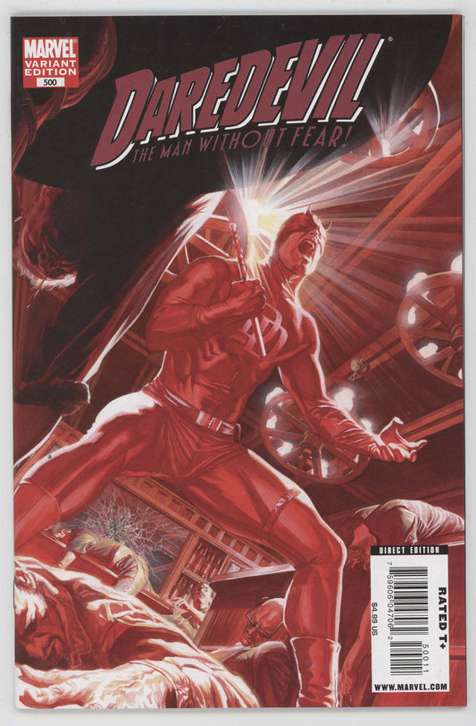 Daredevil 600 B Marvel 2009 NM- 9.2 Alex Ross Variant Ed Brubaker