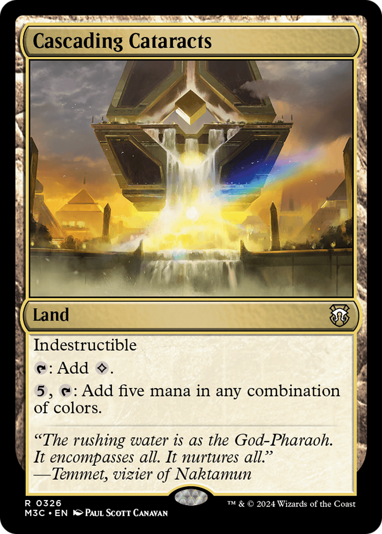 Cascading Cataracts (M3C-326) - Modern Horizons 3 Commander