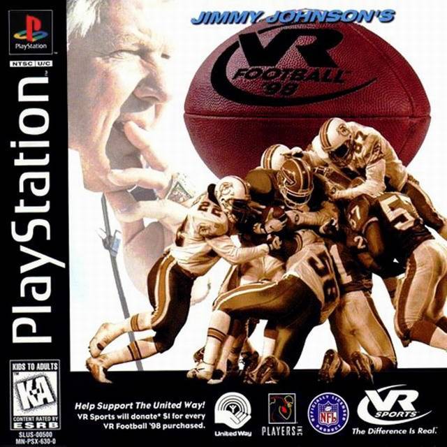 Jimmy Johnson's VR Football 98 (Playstation)