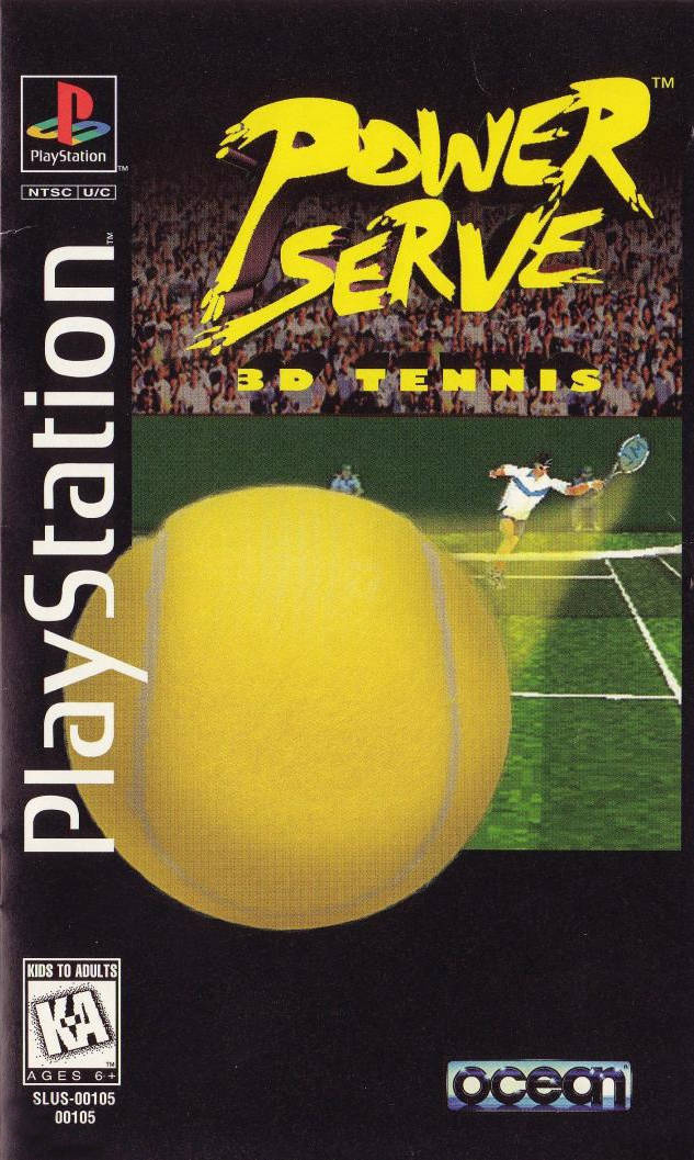 Power Serve 3D Tennis (Playstation)