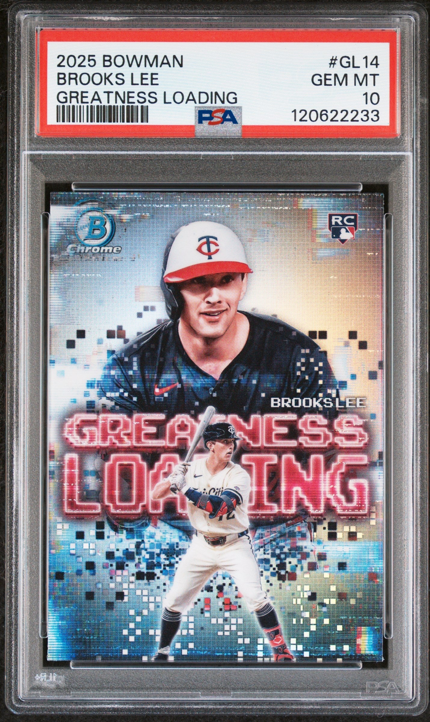 Graded 2025 Topps Bowman Brooks Lee #GL14 Greatness Loading Rookie RC Baseball Card PSA 10 Gem Mint - Golden Apple Comics