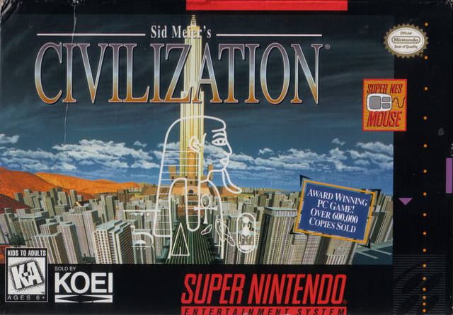 Sid Meier's Civilization (Super Nintendo)