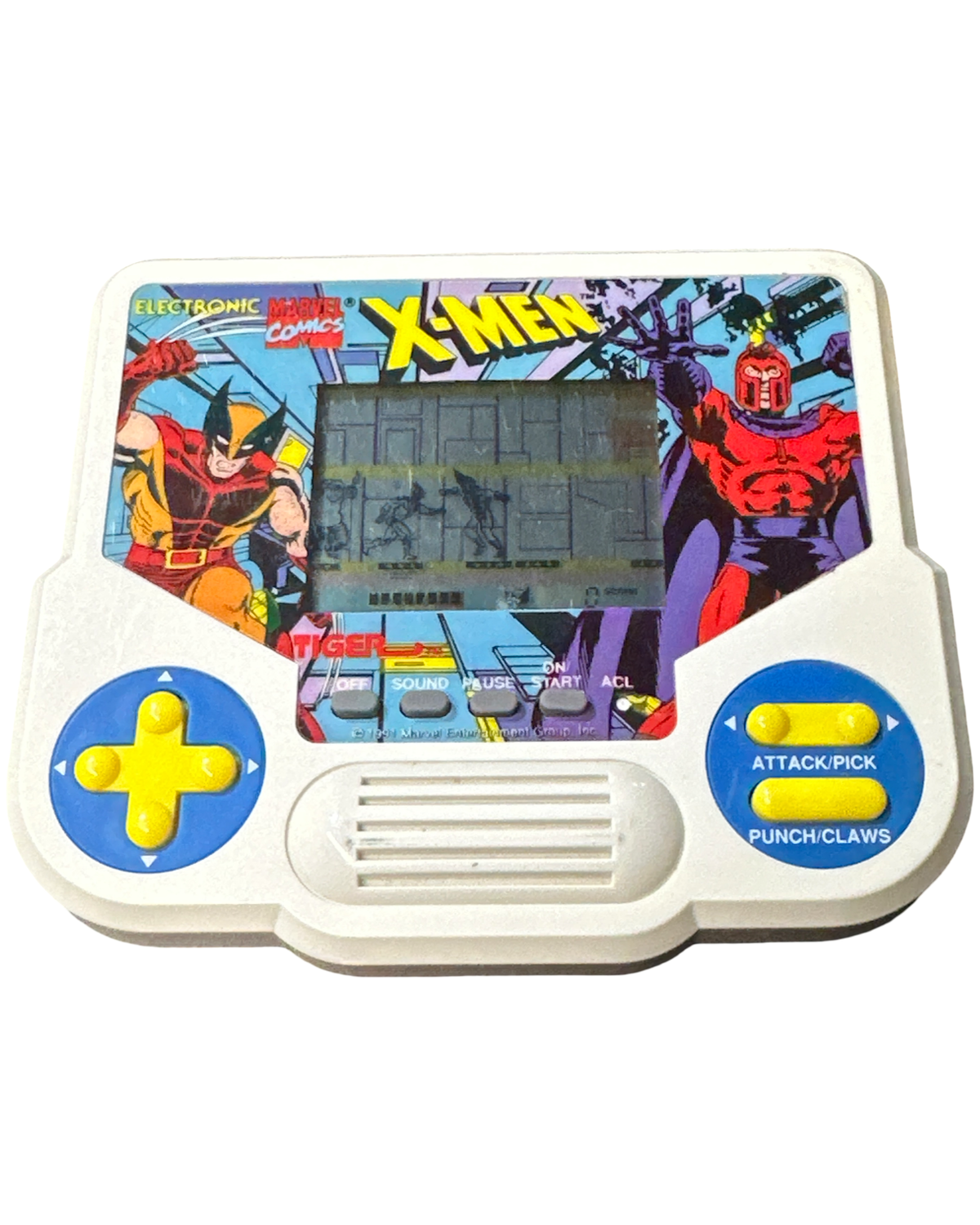 Marvel Comics X-Men Handheld (1991 Tiger Electronics)