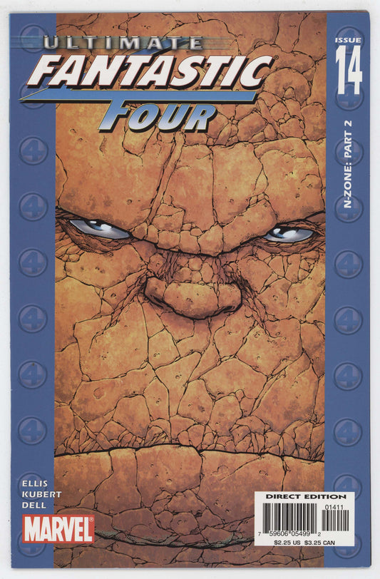 Ultimate Fantastic Four 14 Marvel 2005 NM- 9.2 Andy Kubert Warren Ellis