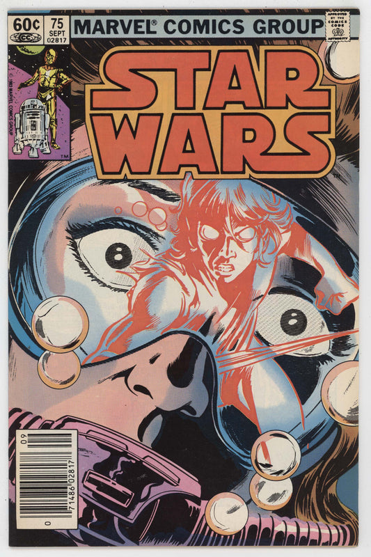 Star Wars 75 Marvel 1983 VF Luke Skywalker Princess Leia Lando Calrissian