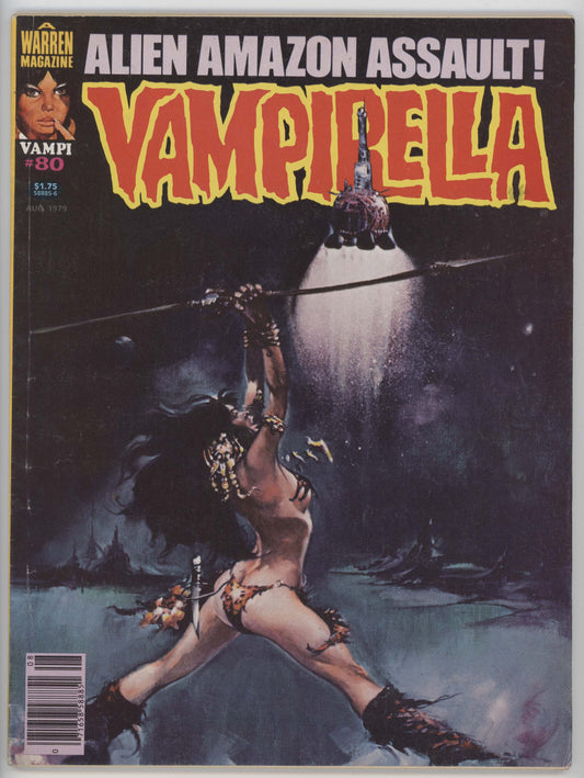 Vampirella 80 Warren 1979 VF Esteban Maroto GGA Magazine