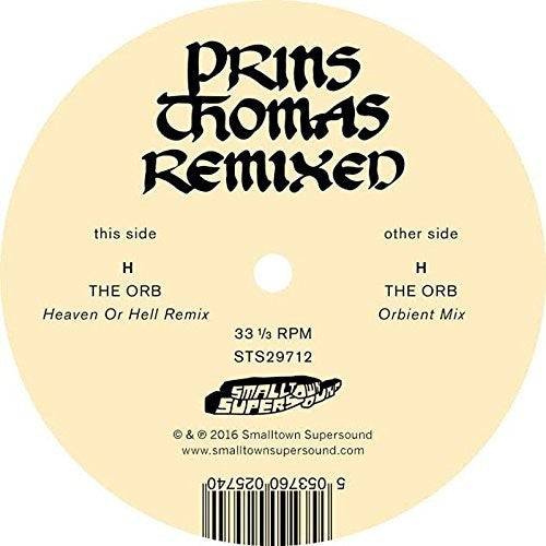 Prins Thomas - The Orb Remixes [LP]