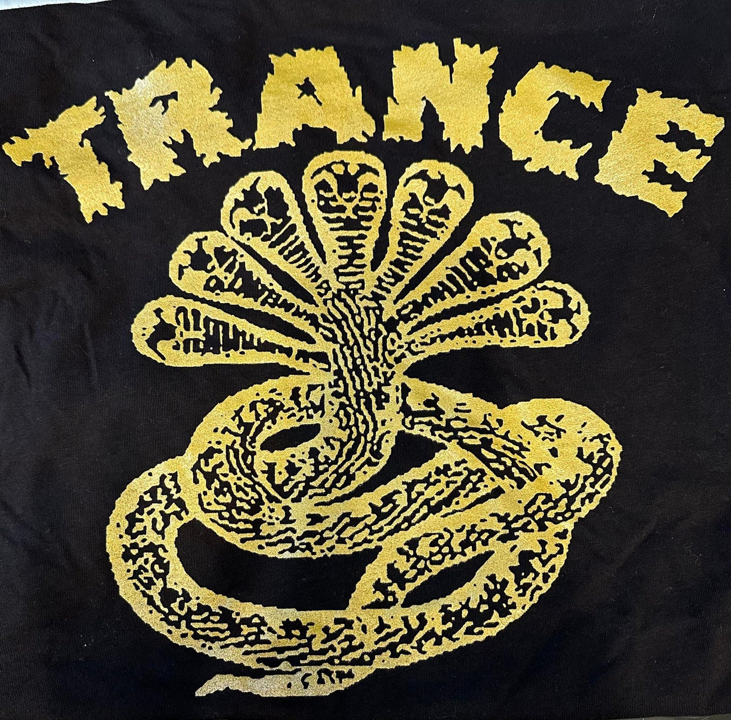 Trance Syndicate Records "Logo" Gold Ink T-Shirt