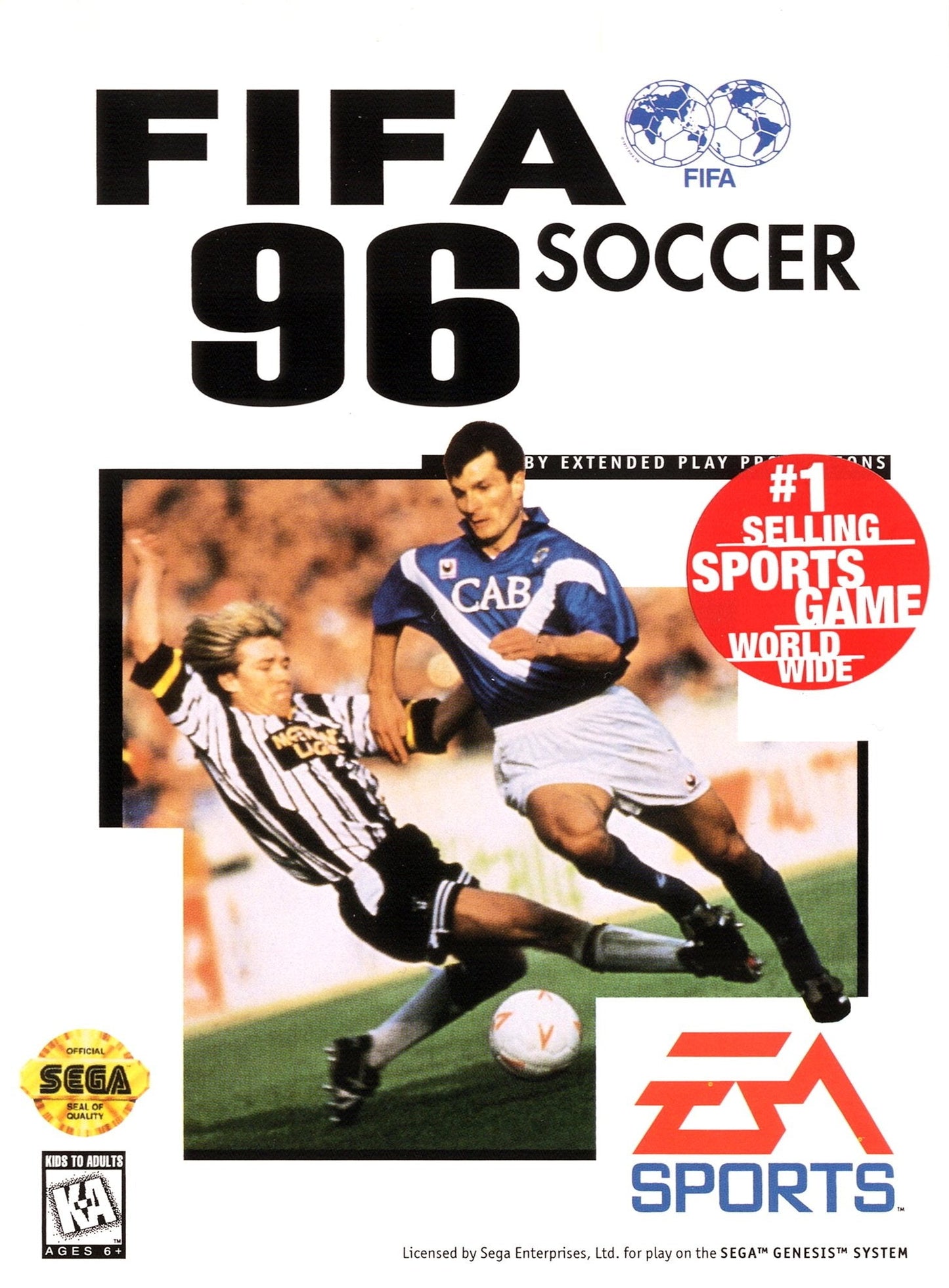 FIFA 96 (Sega Genesis)