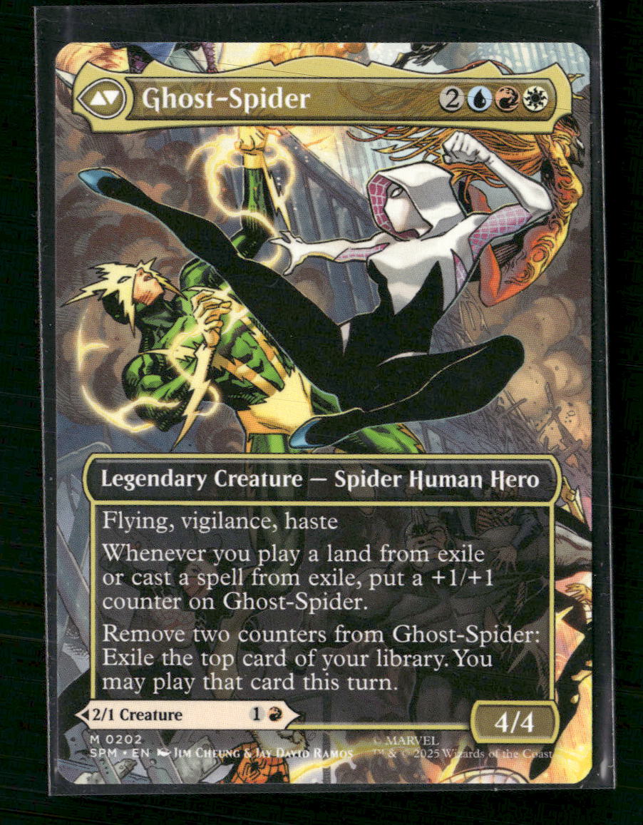 Marvel's Spider-Man Gwen Stacy (0202) (Borderless) #202