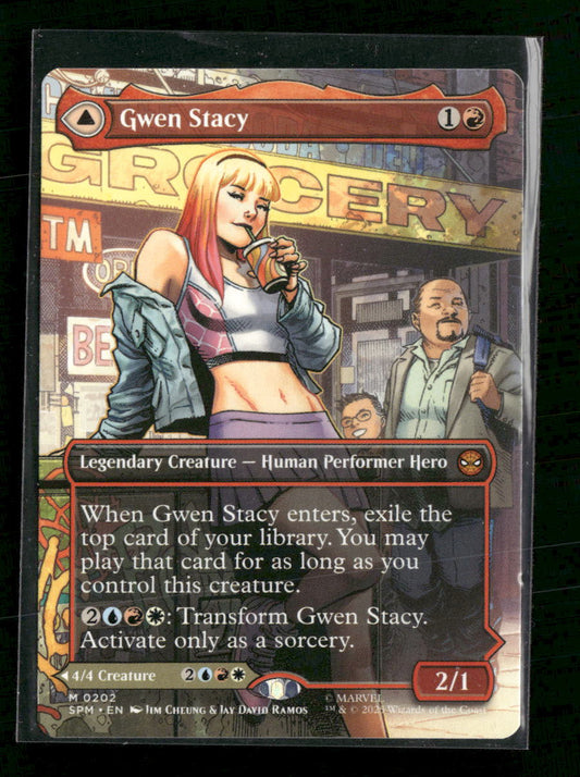 Marvel's Spider-Man Gwen Stacy (0202) (Borderless) #202