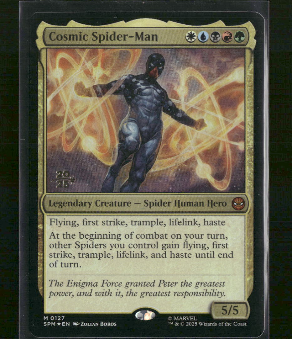 Marvel's Spider-Man Cosmic Spider-Man Prerelease #127