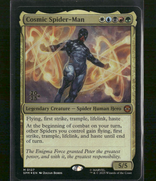 Marvel's Spider-Man Cosmic Spider-Man Prerelease #127