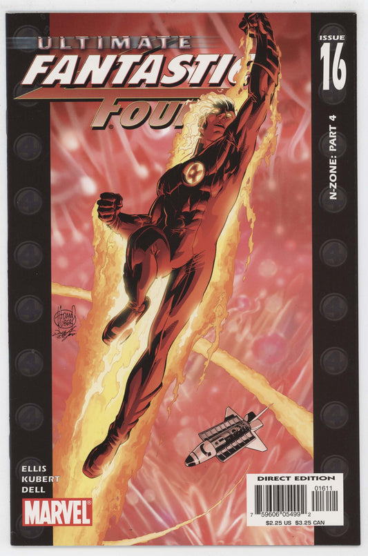 Ultimate Fantastic Four 16 Marvel 2005 NM- 9.2 Andy Kubert Warren Ellis